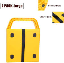 Check spelling or type a new query. Buy Homeon Wheels Stabilizing Jack Pads For Rv Camper Leveling Blocks Help Prevent Jacks From Sinking 2 Pieces 11 4 X 11 4 Online In Indonesia B07thp7k4j
