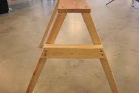 Folding sawhorses, simple and handy!: How To Make A Sawhorse