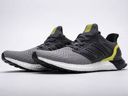 Adidas Ultra Boost 4 0 Grey Black Yellow G54003 In 2020 Adidas Fashion Shoes Adidas Outfit Shoes Adidas Shoes Outlet