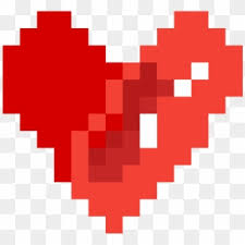 Heart for kids and adults. Free Pixel Heart Png Transparent Images Pikpng