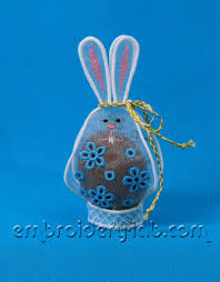 Over the years, i've had many, many queries about how to make hand embroidery patterns. Easter Bunny Egg Holder Machine Embroidery Designs Embroidery Lab