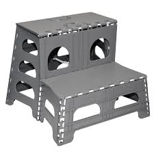 Depending on how much cabinet space you're willing to dedicate to it (although you can also make the steps into storage) and depth. Built In Cabinet Step Stool For Toe Kick Area