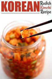 Easy Korean Radish Kimchi Recipe Spicy Kkakdugi Recipe Radish Kimchi Kimchi Recipe Korean Radish Kimchi Recipe