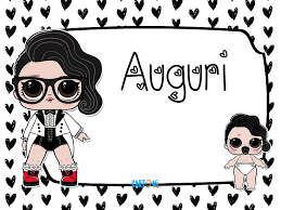 Lol Surprise Black Tie Auguri Cartoni Animati Biglietti Di Buon Compleanno Buon Compleanno Lol