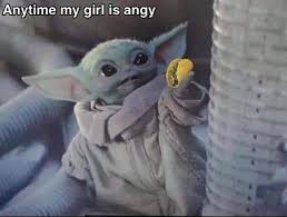 Yodababy Me Is On Instagram Just Food Follow Yodababy Me Is Follow Yodababy Me Is Babyyoda Babyyodamemes Babyy Yoda Meme Yoda Funny Funny Memes