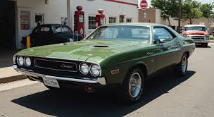 Image result for Fiesta Green 1972 Challenger