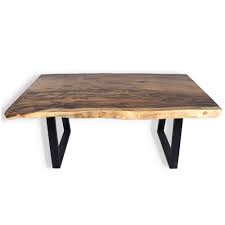 Rustic redwood natural edge dining table. Natural Edge Dining Table 6 Seat Nyaman Living