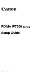 Why my canon ip7200 series driver doesn't work after i install the new driver? Canon Ip7220 Printer User Guide
