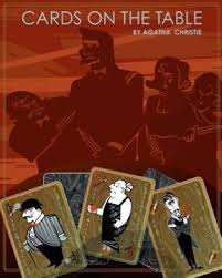 Rob Corona Designed This Fan Cover For Cards On The Table Posted To Our Facebook Page Cards On The Table Agatha Christie My Drawings