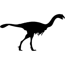 Download Gigantoraptor Dinosaur Silhouette Vector Svg Icon Svg Repo 3D SVG Files Ideas | SVG, Paper Crafts, SVG File