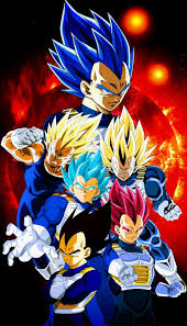 And no doubt, it was a big pain for him. Goku And Vegeta All Forms Wallpaper