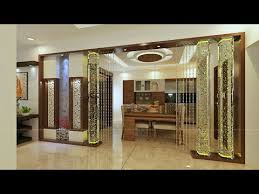 Partition for room minimalist design with dining room. Partition Design For Living Room And Dining Hall Viralrook