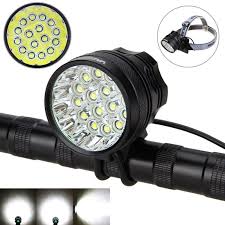 Bright 60000lm Xm L T6 16x Led Bicycle Light Bike Cycling Light Lamp With Charger 12000mah Rechargeable Battery Cha Bike Front Light Bike Lights Cycling Lights