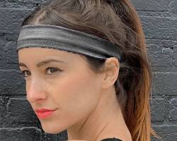 Image of hair style headband 1984