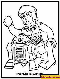 Dibujos Para Colorear De Star Wars Lego