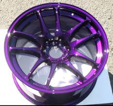 Black And Purple Car Rims Dormant Purple Powder Coating Paint 1 Lb Purple Car Powder Coating Wheels Rims For Cars