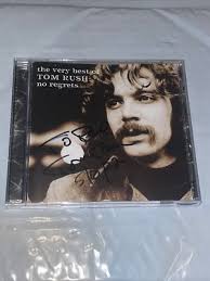 Autographed TOM RUSH CD No Regrets