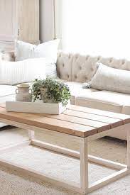 Diy industrial inspired coffee table. Simple Diy Coffee Table Love Grows Wild