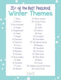 35 Winter Preschool Themes And Lesson Plans Natural Beach Living Lesson Plans For Toddlers Toddler Lessons Preschool Lessons