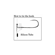 Moisten the line to prevent friction and cinch it tight. Gamakatsu G Code Drop Shot Jig 90