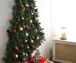 How to put tinsel garland on a christmas tree. Wall Mounted Christmas Tree 5 Steps With Pictures Instructables