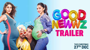 Good Newwz Official Trailer Akshay Kareena Diljit Kiara Raj Meh In 2020 Hindi Movies Best New Movies New Hindi Movie