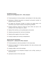 Assisting the admin manager in performing the office work. Cv Office Boy Docx