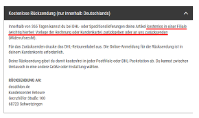 Vorlage für lieferschein kostenlos herunterladen. Umtauschen Bei Decathlon Wissenswertes Ratgeber
