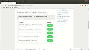 Brother Mfc T910dw Driver Brother Mfc Brother Drivers