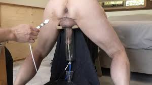 Wife Pegs Him, then Milks Him With e-stim Pump