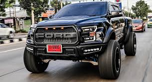Both trucks have been revealed but aren't slated to go on sale until this summer. Thai Company Is Turning Ford Ranger Raptors Into F 150 Raptor Lookalikes Carscoops