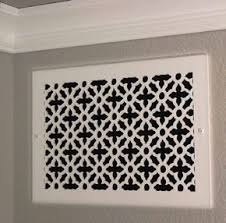 Imperial's collection series decorative floor register with stylish and charming templar design. Heritage Flat Vent Cover In 2021 Wall Vents Wall Vent Covers Wall Heater Cover