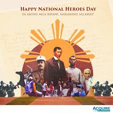 This day celebrate in honour of the national heroes,who filipino revolutionaries known as katipunan. Acquire Bpo Today We Join Our Philippine Team In Celebrating Their National Heroes From Past To Present Facebook