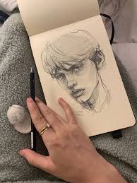 Art Humid Peach Pencil Sketch Peach Art Art Sketchbook Art Sketches