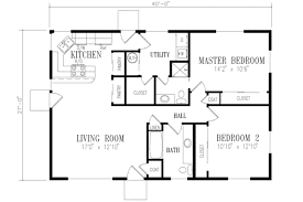 Modern style house in white tone. 2 Bedroom And 1 Bathroom House Plans Novocom Top