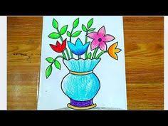 رسم مزهرية سهله وجميلة رسم سهل جدا رسومات سهلة وجميلة تعليم الرسم للمبتدئين خطوة بخطوة youtube in 2021 enamel pins coasters
