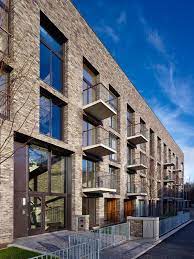 laurieston phase 1 200no dwellings gorbals glasgow elder cannon brick facade architecture residential architecture apartment