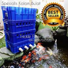 Harga filter tabung kolam ikan koi hias aquaponik paket (tanpa pompa air) rp290.000. Trickle Filter Kolam Ikan Koi 4 Susun Small8 Shopee Indonesia