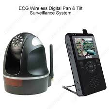 Hikvision wireless ip cctv camera 1.3mp inbuilt recording standalone cctv system with sd card solt and. Ecg Wireless Digital Pan Tilt Surveillance System Cableorganizer Com