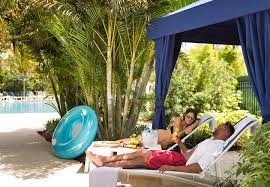 Private Cabanas At Surfari Water Park The Grove Resort Spa Resort Water Park Water Park Orlando Resort