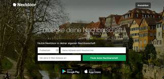 Nextdoor is an app that aims to connect people within neighborhoods. Nextdoor Now In 160 000 Neighborhoods Globally Expands To Germany Techcrunch