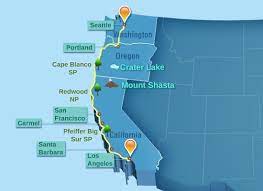 Travel Planning A Drive From Seattle To Los Angeles By Bu California Travel Road Trips Road Trip Pacific Coast Road Trip