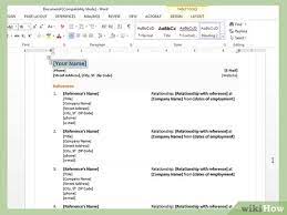 Select a font that is clean and easy to read like arial or helvetica; 4 Ways To Create A Resume In Microsoft Word Wikihow
