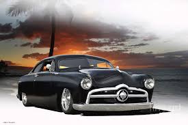 Image result for Black 1950 Ford