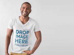 Download Placeit T Shirt Mockup Of A Handsome Smiling Man At A Photo Studio Shirt Mockup New T Shirt Design Clothing Mockup