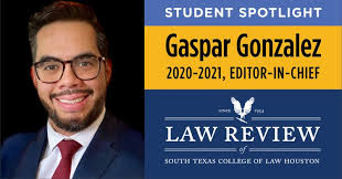 While I am extremely honored to have served as editor-in-chief for the  South Texas Law Review, I owe all my success to my amazing team.