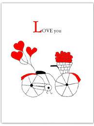 love you bike print handmadeology market bike print capricorn love print