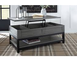 With a wide variety of styles and materials, coffee tables from ashley homestore are a great option if you need durability and versatility. Lift Top Cocktail Table Ashley T454 9 Grey Black Lastman S Bad Boy