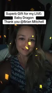 Thank you for the great Gift sent to my LIVE! Your appreciation for my  content means a lot to me.@Brian Mitchell #livegift #babydragon #thankyou  #tennesseefarmgirl #trending #tennessee #blessed #draco ...
