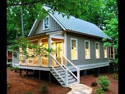 Adding to this coziness is the covered entrance. Perfect Small Cabin Youtube